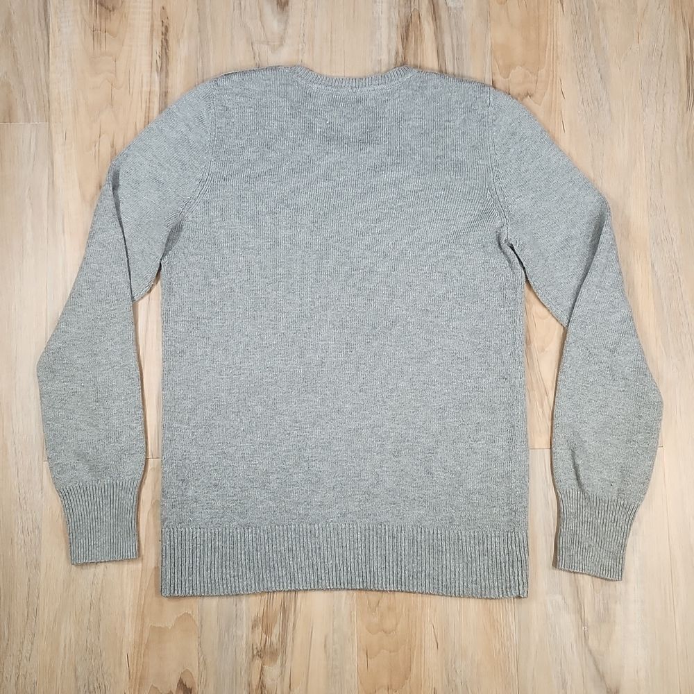 🐞Gap Gray Angora Blend Lightweight Button Should… - image 3